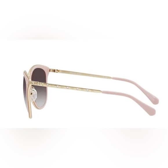 New Michael kors ADRIANNA light pink Round Sunglasses - Picture 3 of 9